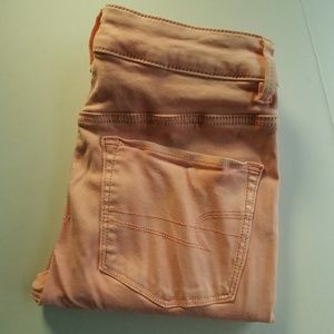 American Eagle pink jeans in size 6